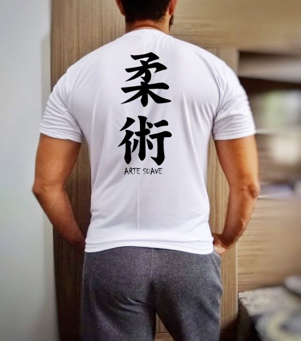 camiseta de jiu jitsu arte suave