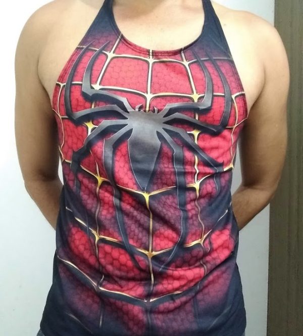 camiseta do homem aranha
