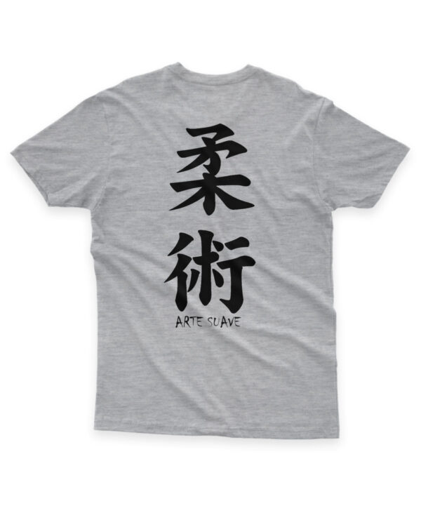 camisa de algodao oss jiujitsu cinza tradicional