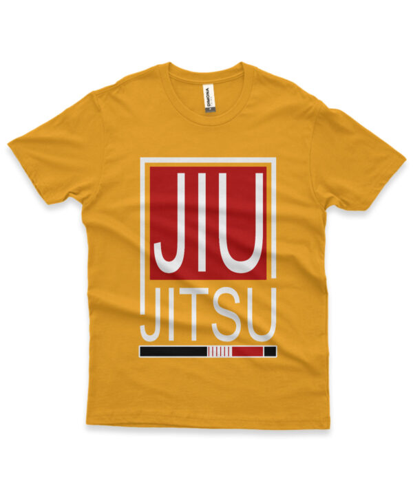 camisa de jiu-jitsu amarela