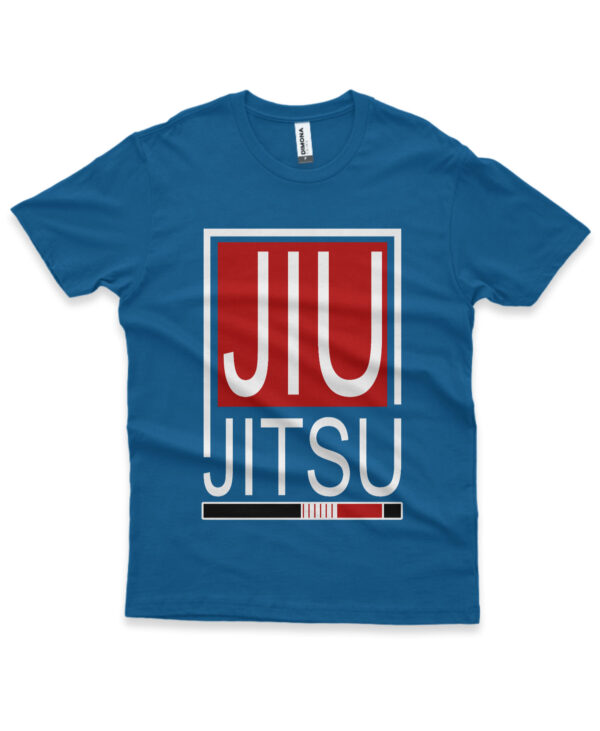 camisa de jiu-jitsu azul escuro