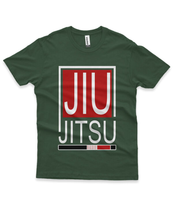 camisa de jiu-jitsu verde escuro