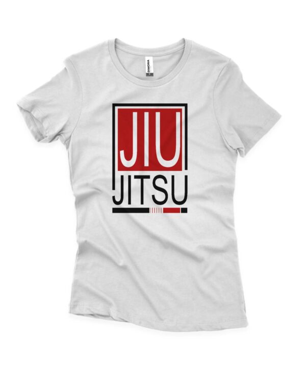 Camisa Feminina Personalizada de Jiu-Jitsu Branca