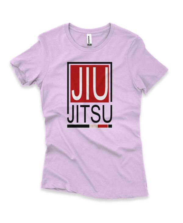 Camisa Feminina Personalizada de Jiu-Jitsu lilás