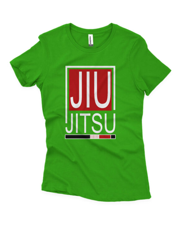 Camisa Feminina Personalizada de Jiu-Jitsu Verde