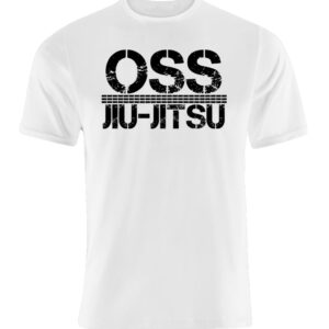 camisa oss jiu jitsu estampa preta