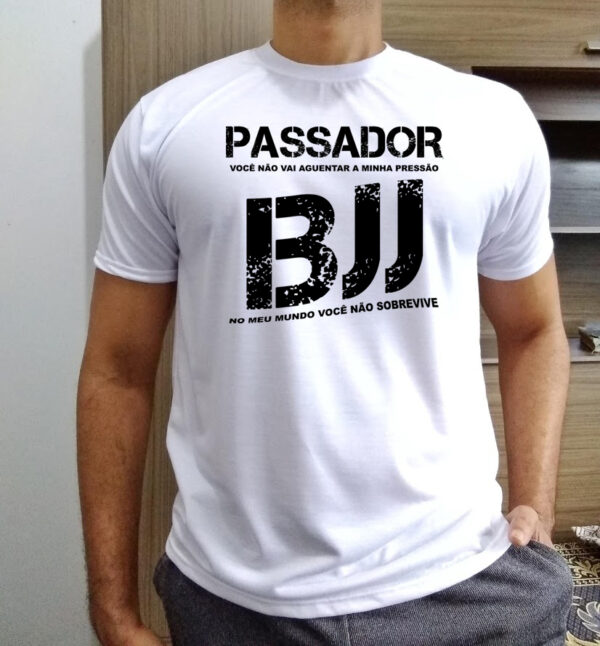 camisa masculina de jiu-jitsu passador