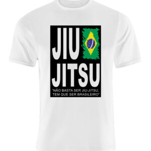 camisa jiu-jitsu brasileiro em poliester