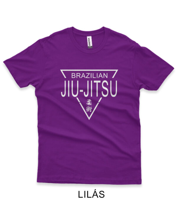 camisa brazilian jiu-jitsu triangulo lilas