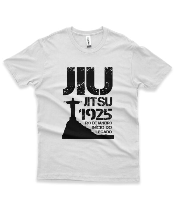 camisa de jiu-jitsu 1925 rio de janeiro branco