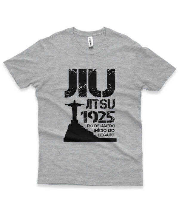 camisa de jiu-jitsu 1925 rio de janeiro cinza