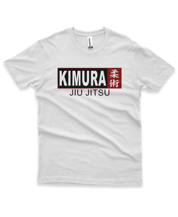 camisa de jiujitsu kimura branca algodao