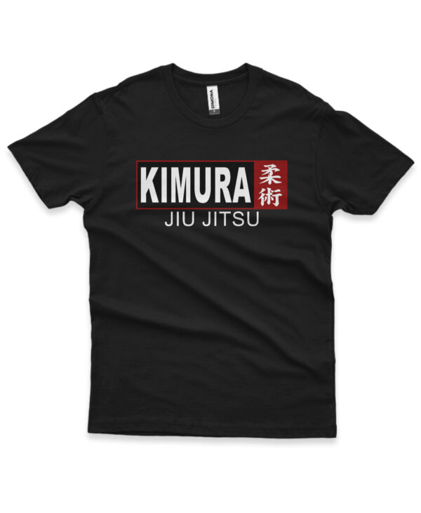 camisa de jiujitsu kimura preta algodao