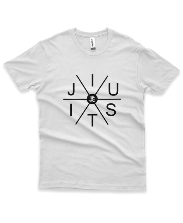 Camisa Personalizada de Lutador de Jiu-Jitsu branco
