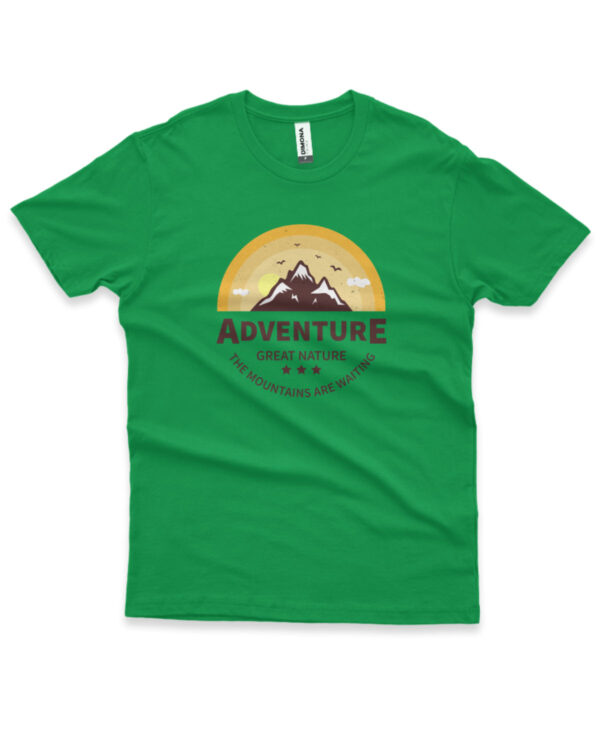 camisa de montanhismo adventure great nature verde