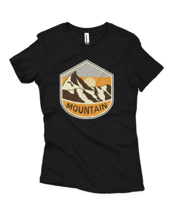 Camisa feminina de Montanhismo preto