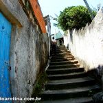 Trajeto para o inicio da trilha da Pedra do Telégrafo