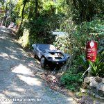 Trajeto para o inicio da trilha da Pedra do Telégrafo