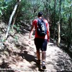 Trajeto para o inicio da trilha da Pedra do Telégrafo