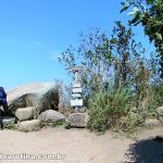 Ponto de divisão entre a Pedra do Telégrafo e Pedra do Cavalo