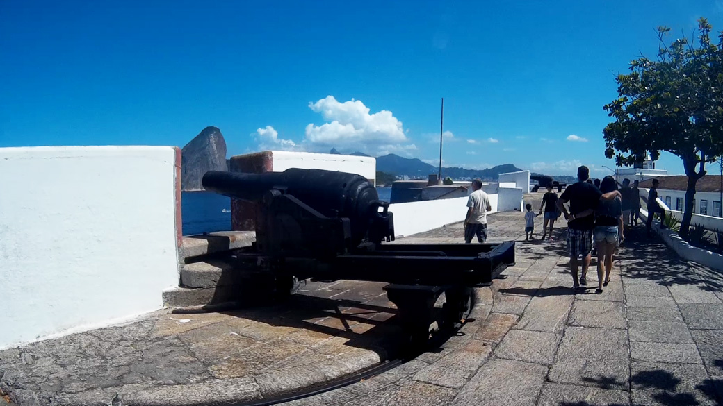 Primeira Bateria de Canhões Fortaleza de Santa Cruz, Niterói