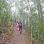 familia na trilha da pedra bonita