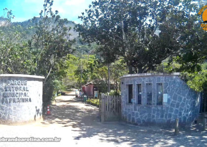 Entrada do Parque Natural Municipal da Prainha