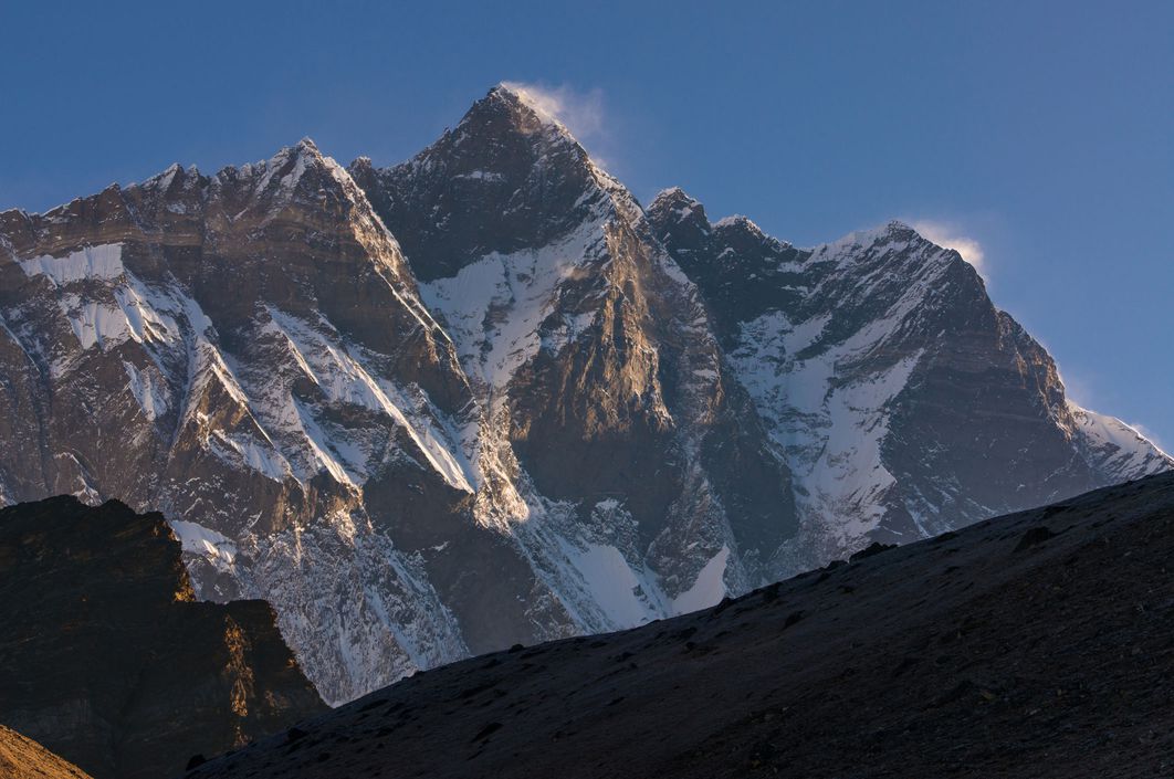 O Lhotse é a quarta montanha mais alta do mundo