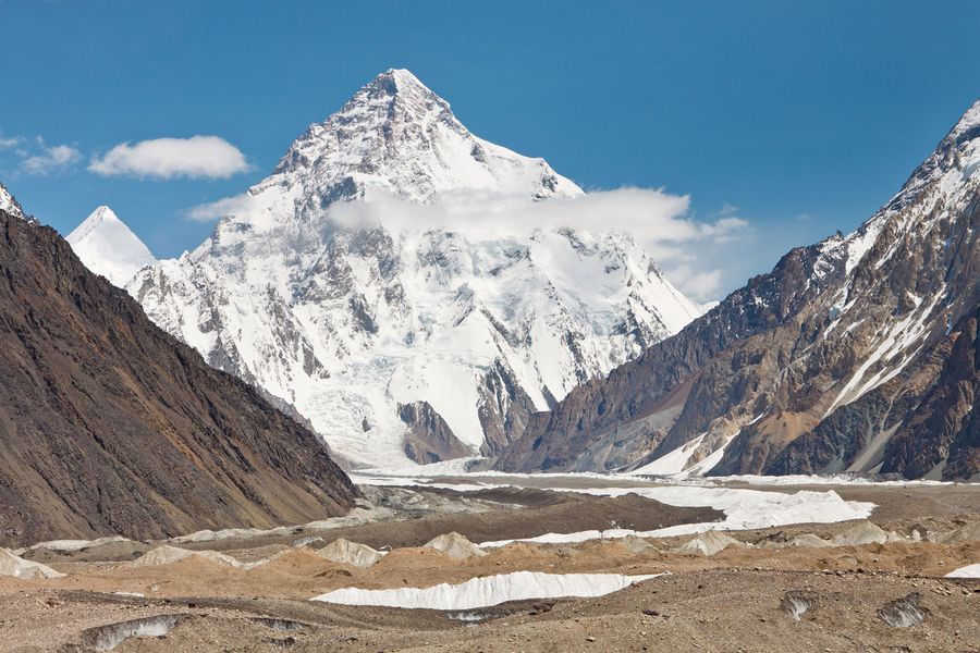 O K2 é a segunda maior montanha do mundo