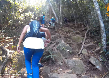 Trajeto Pedra da Gávea