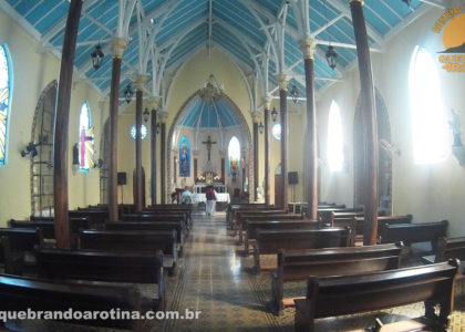 Igreja do Senhor Bom Jesus do Monte por dentro