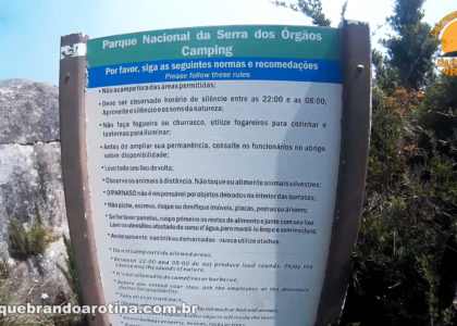 Regras de Camping no Parnaso