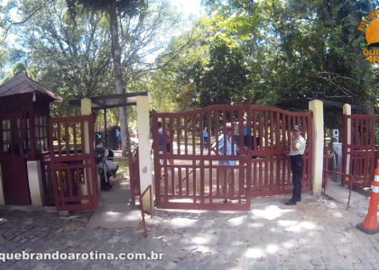 Entrada do Jardim Botânico
