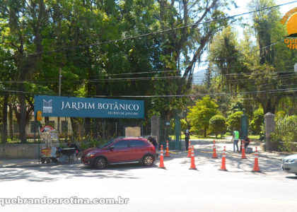 Entrada do Jardim Botânico