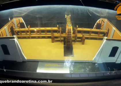 Maquete do Moinho Casa dos Pilões