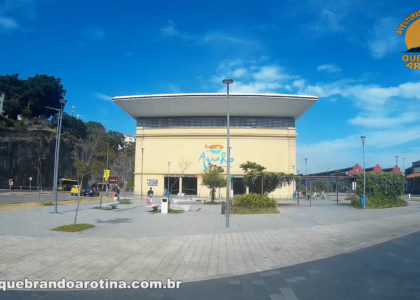 Fachada do Aquário do Rio de Janeiro