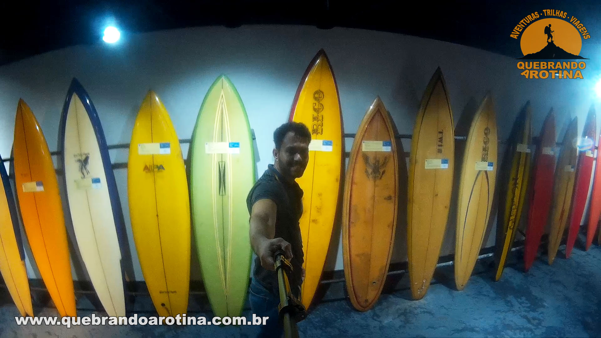 Museu do Surf no Aquario do Rio de Janeiro