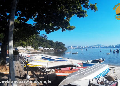 Praia de Jurujuba em Niterói