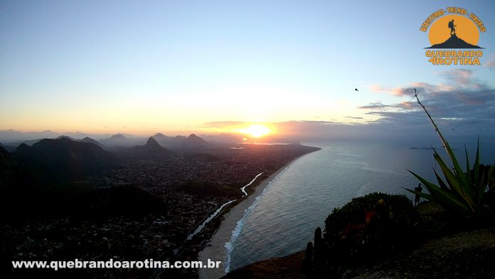 Nascer do Sol no Alto Mourão Niterói