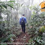 Trajeto para o Pico da Pedra Branca