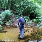 Trajeto para o Pico da Pedra Branca