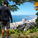 Mirante voltado para praia de Copacabana