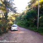 Estacionamento da Lagoa Azul em Tanguá