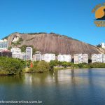 morro do cantagalo visto da lagoa rodrigo de freitas