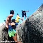 rapel na pedra do pontal