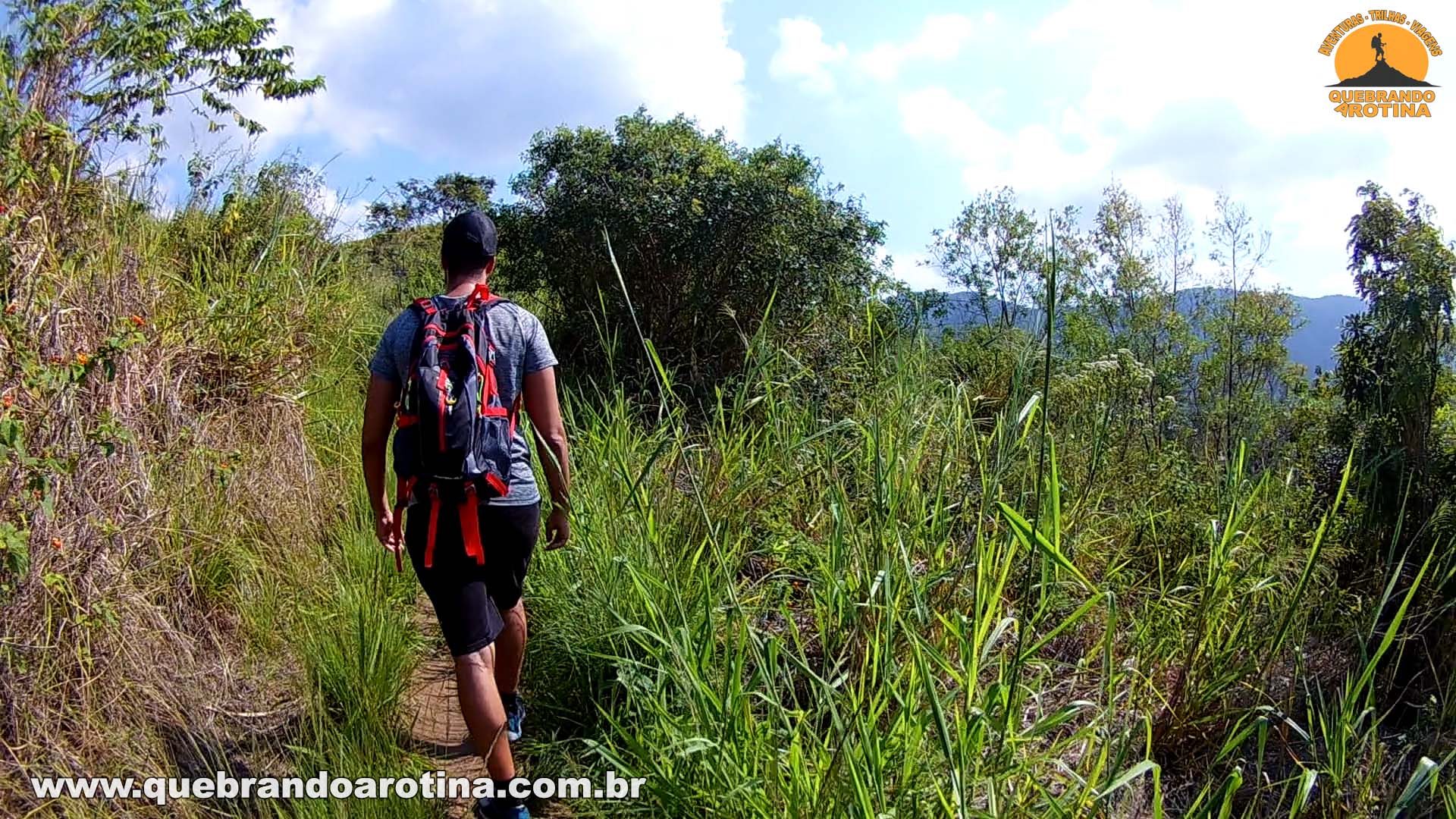 caminho trilha morro da peca itaipuacu