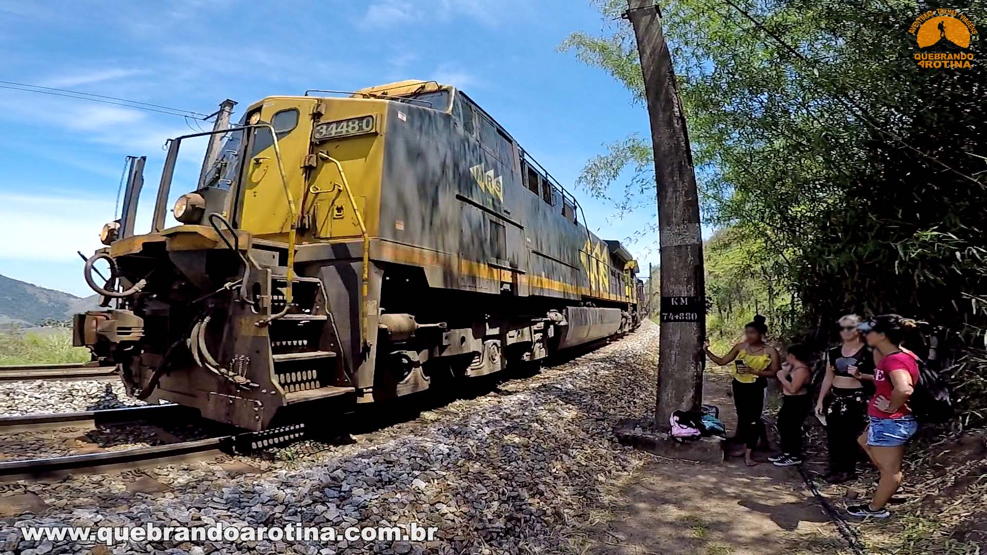 trem de minério de Paracambi