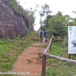 Trajeto trilha pedra da Tartaruga Teresópolis