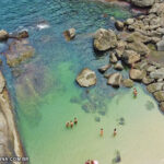 prainha de itacoatiara agua verde