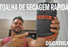 Unboxing da Toalha de secagem rápida de microfibra da Kingcham – Decathlon.